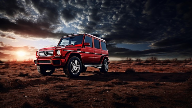 Mercedes G offroad