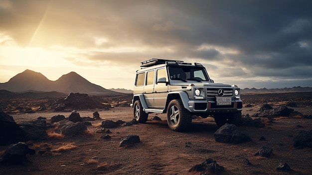 Mercedes G offroad