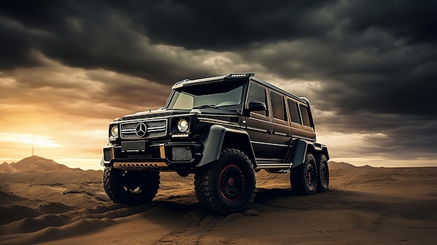 Mercedes G offroad