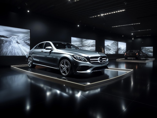 MercedesBenz EClass exhibition