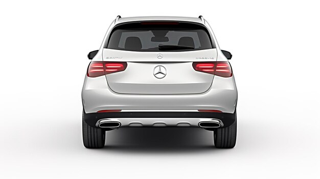 MercedesBenz GLC back view mockup