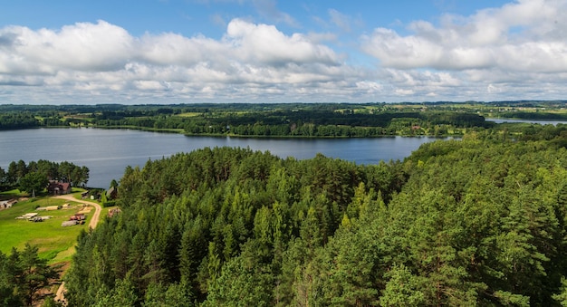 Meren in Auktaitija Nationaal Park Litouwen