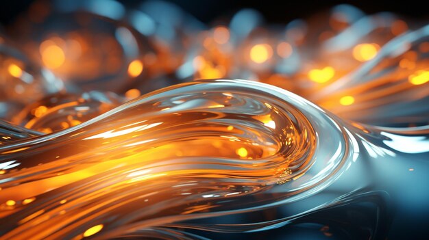 merging glowing and opaque structures flowing