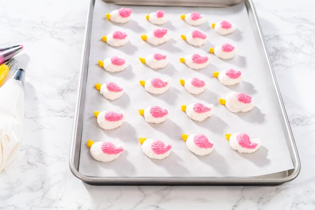 Meringue cookies
