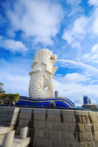 Merlion park in Singapore