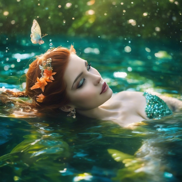 The Mermaids Melody A Serene Journey Through the Enchanted Waters