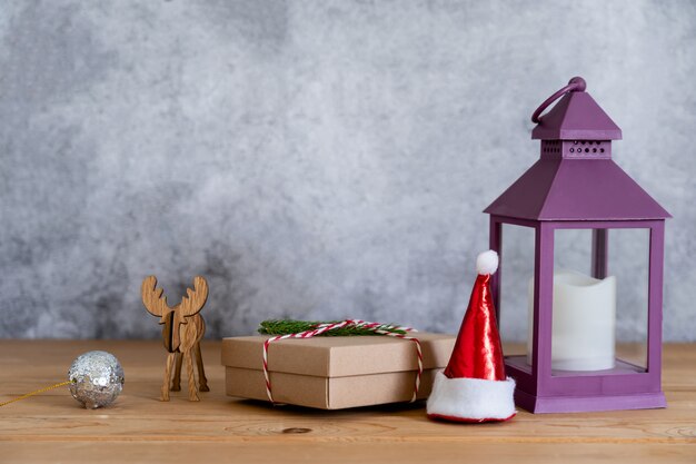 Foto decorazioni di buon natale e concetto di ornamenti di felice anno nuovo.