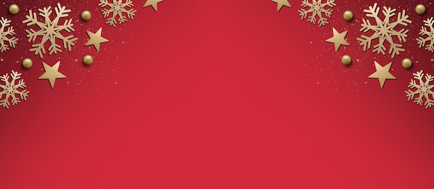 Merry christmas and happy new year background with space for text