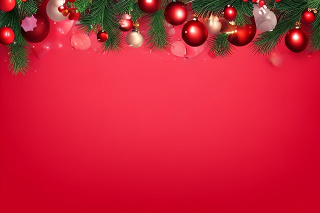 Merry christmas and happy new year background