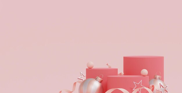 Merry Christmas and happy new year banner design