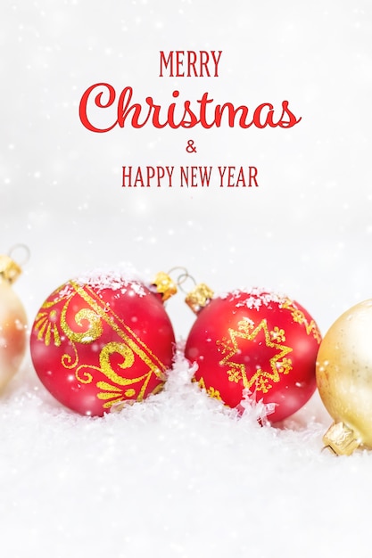 Merry christmas and happy new year, holidays greeting card\
background. selective focus.holidays