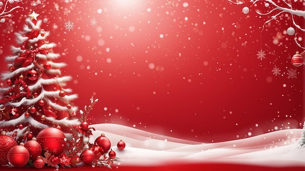 写真 メリー クリスマスの hd 赤い壁紙美しいアートワーク季節のイラストとコピー スペースの背景