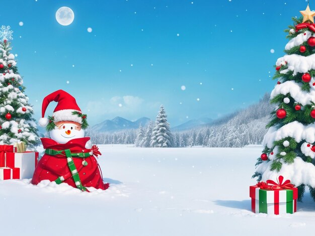 merry Christmas holiday vacation winter background