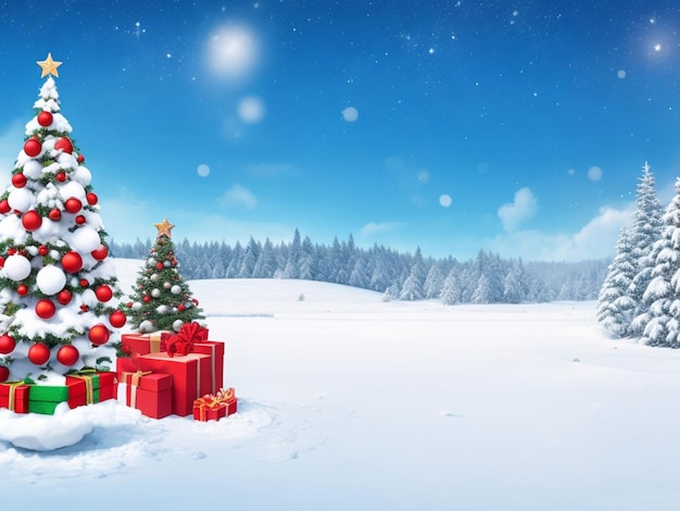 Merry christmas holiday vacation winter background