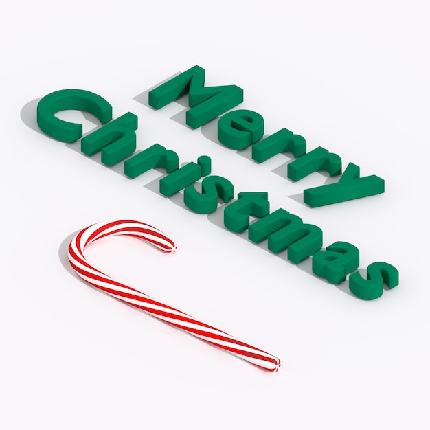 Merry Christmas - Isometric Illustration