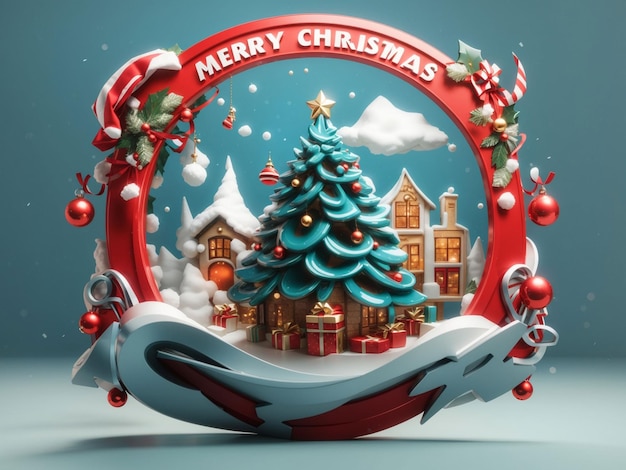 merry christmas logo