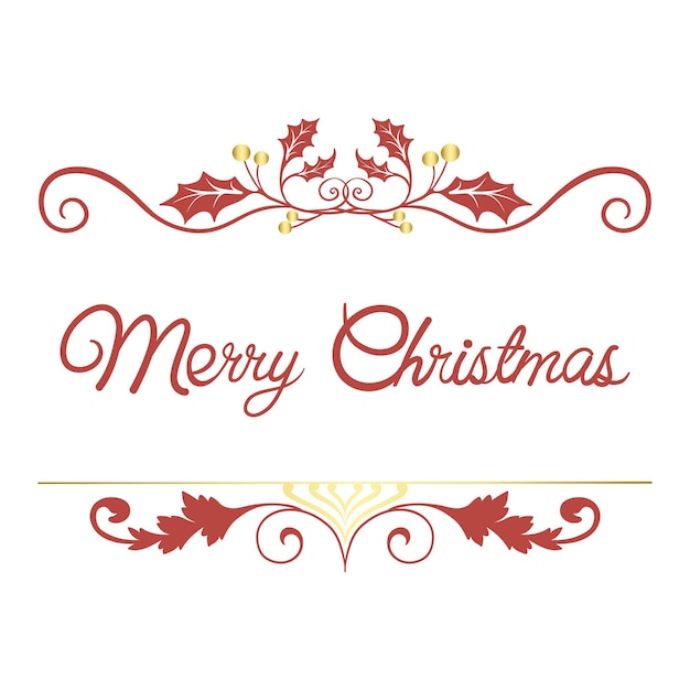 merry christmas png badge transparent background