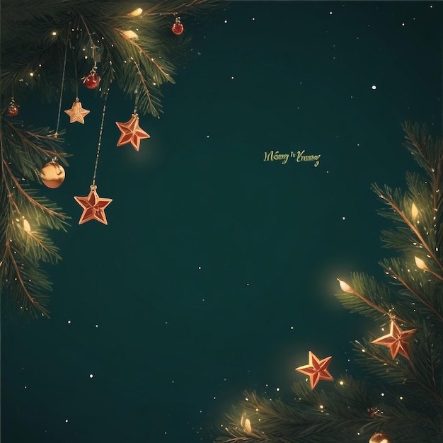 Merry christmas star images collections cute wallpapers ai generated