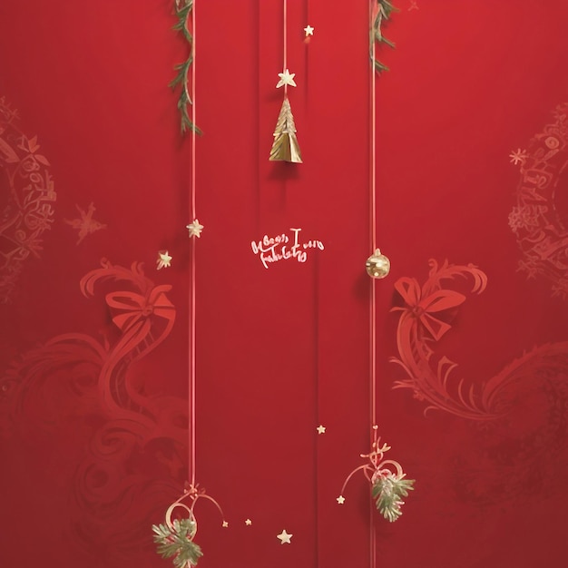 메리 크리스마스 스타 이미지 컬렉션 귀여운 벽지 ai 생성