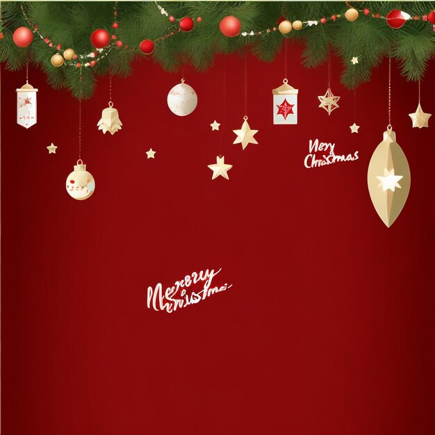 Merry christmas star images collections cute wallpapers ai generated