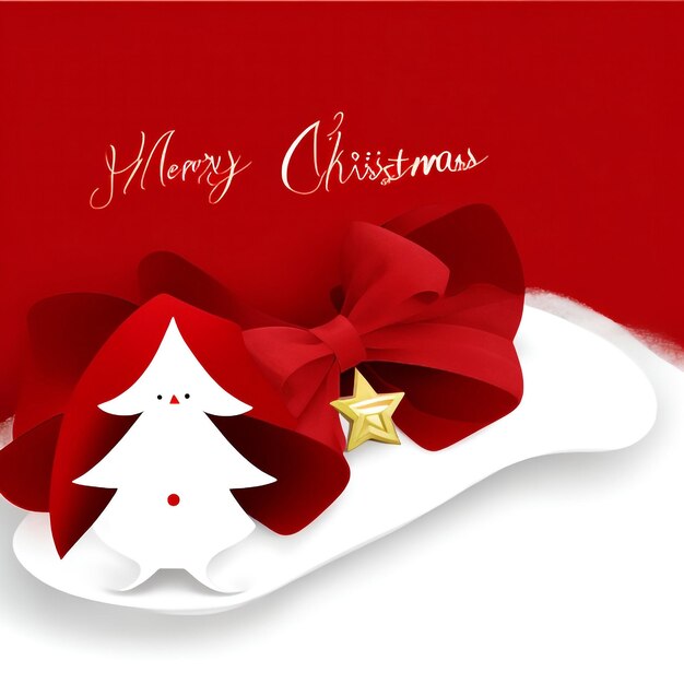 Merry christmas star images collections cute wallpapers ai generated