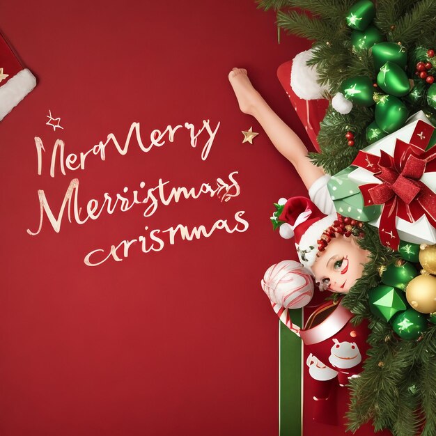 Merry christmas star images collections cute wallpapers ai generated