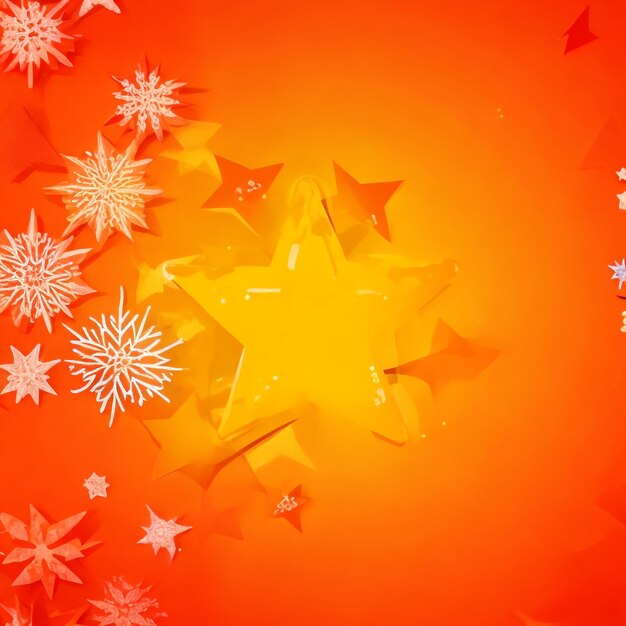 Merry christmas star images collections cute wallpapers ai generated