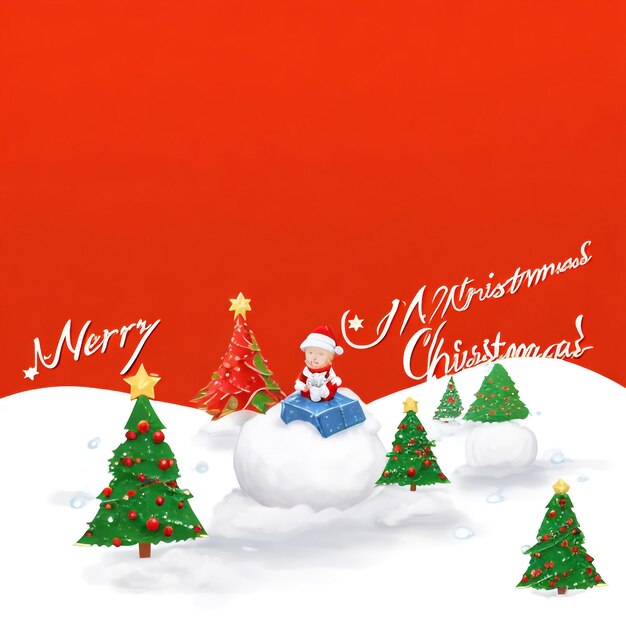 Merry christmas star images collections cute wallpapers ai generated