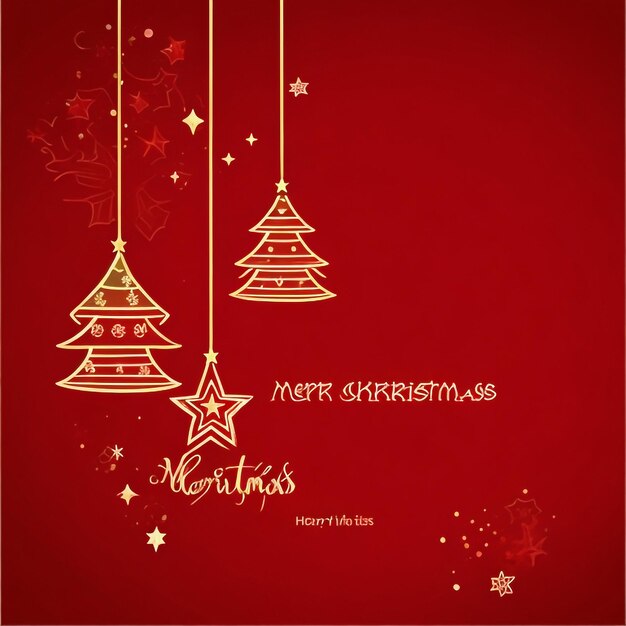 Merry christmas star images collections cute wallpapers ai generated