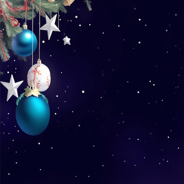 Photo merry christmas star images collections cute wallpapers ai generated