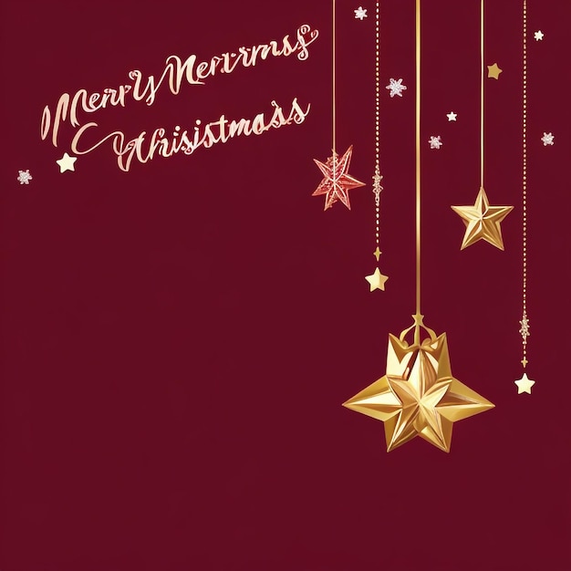 Merry christmas star images collections cute wallpapers ai generated