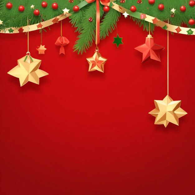 Merry christmas star images collections cute wallpapers ai generated