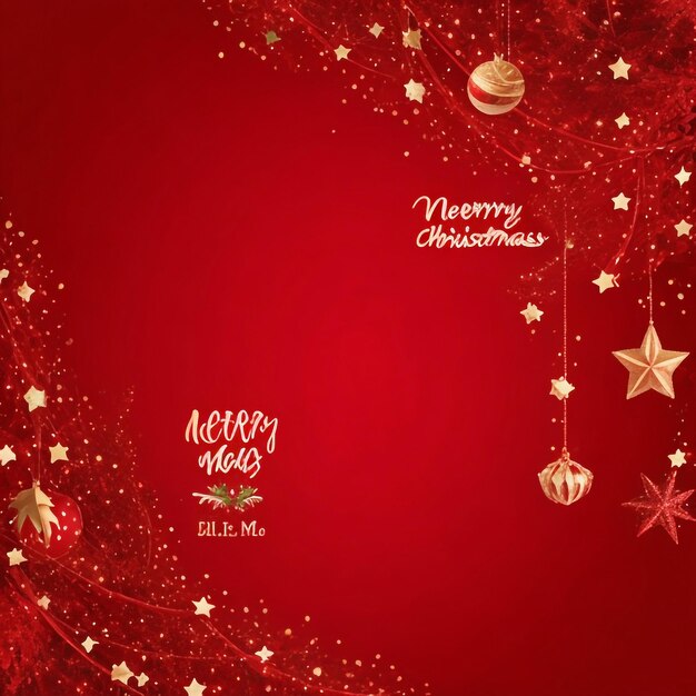 Merry christmas star images collections cute wallpapers ai generated