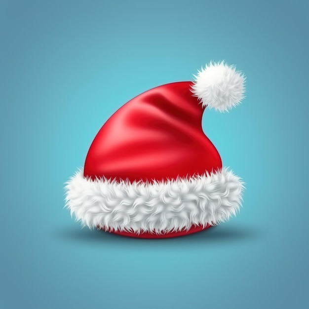 Merry Christmas With Cartoon Santa Claus snowman gifts box Ai generated