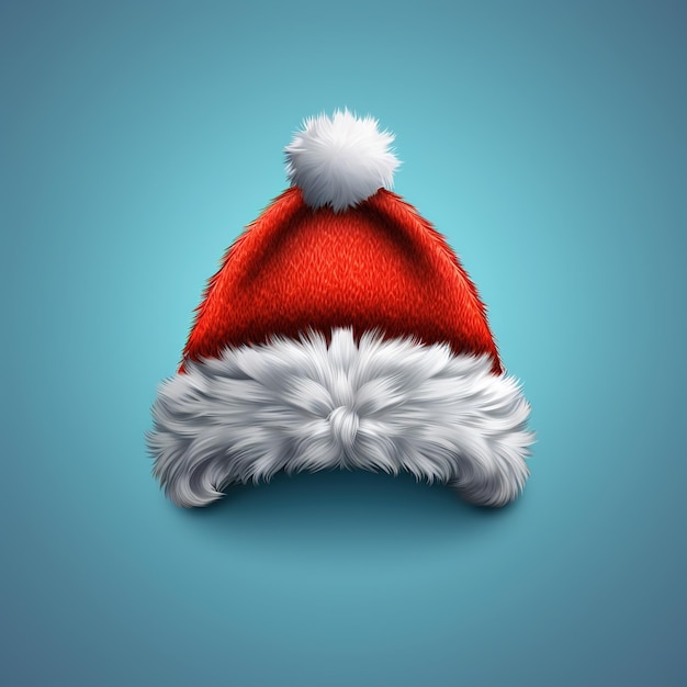 Merry Christmas With Cartoon Santa Claus snowman gifts box Ai generated