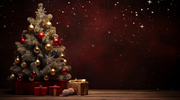 merry tree HD 8k wall paper Stock Photographic image