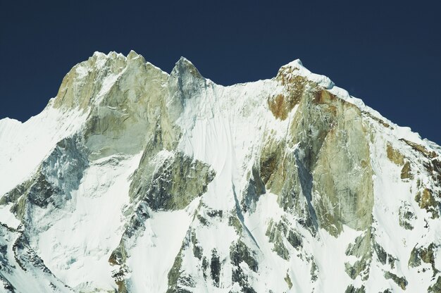 Meru peak in Himalayans mountain