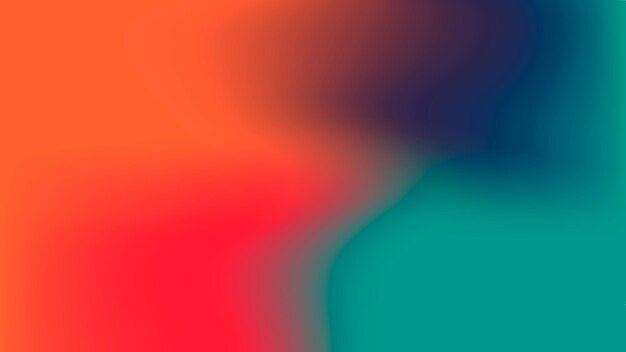 4 つの異なる色の Web デザイン用のメッシュ グラデーション背景 大画面用の大きな解像度