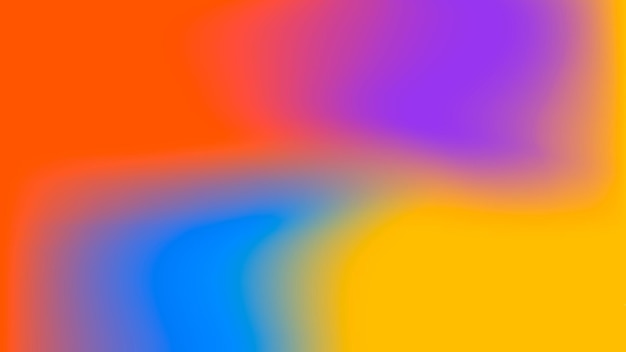 Mesh gradient background for web design with four different colors big resolution for big screens