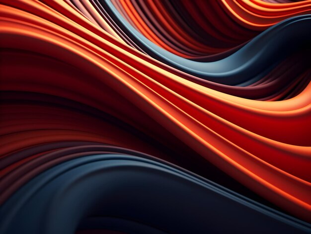 A Mesmerizing 3D Abstract Multicolor Visualization colorful 3D abstract background design