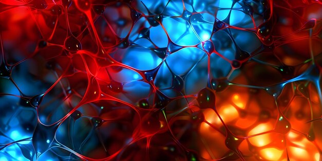 mesmerizing 3d abstract neural network rendering representing advanced artificial intelligence concept artificial intelligence neural networks 3d rendering abstract design advanced technology