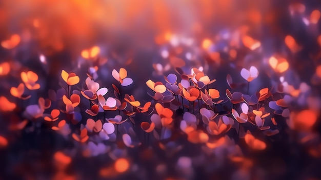 Mesmerizing Bokeh Purple and Pink Color Backgrounds