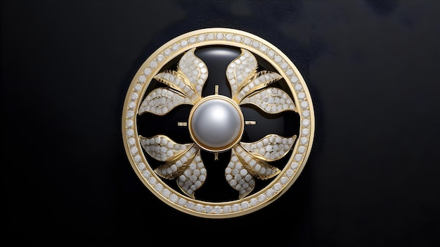 A Mesmerizing Brooch Design