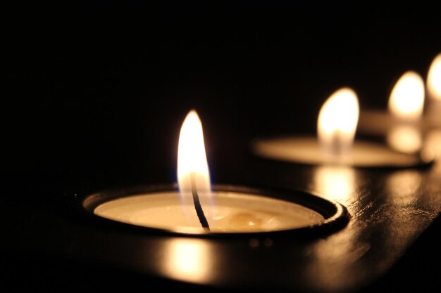 Mesmerizing Candlelights Warmth and Serenity