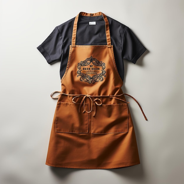 A mesmerizing chef apron design