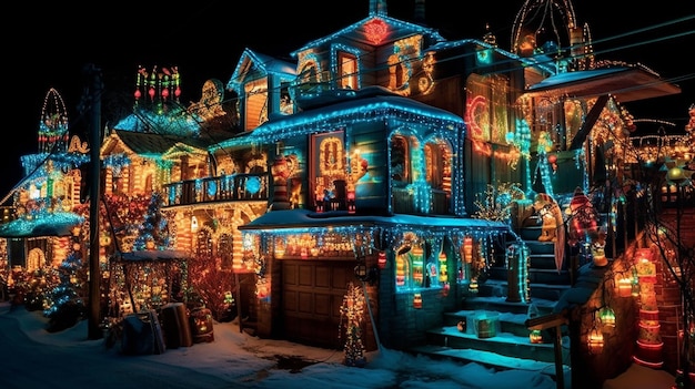 Mesmerizing Christmas Lights Display