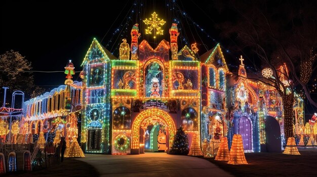 Mesmerizing Christmas Lights Display