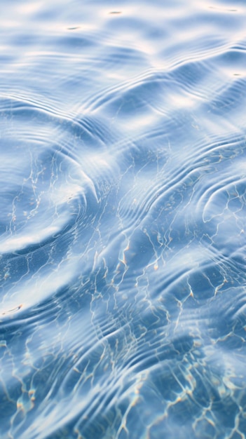 Mesmerizing closeup of abstract water gentle ripples focus on tranquility Vertical Mobile Wallpape