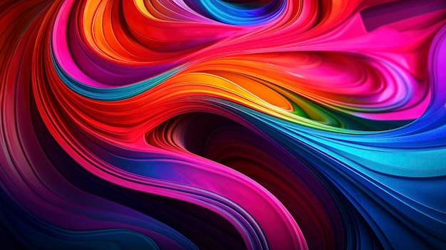 Mesmerizing Colorful Swirls