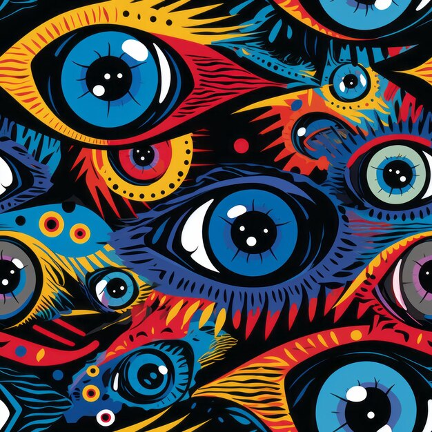 The Mesmerizing Dance of the Eyes Unveiling the Secrets Within a Pattern